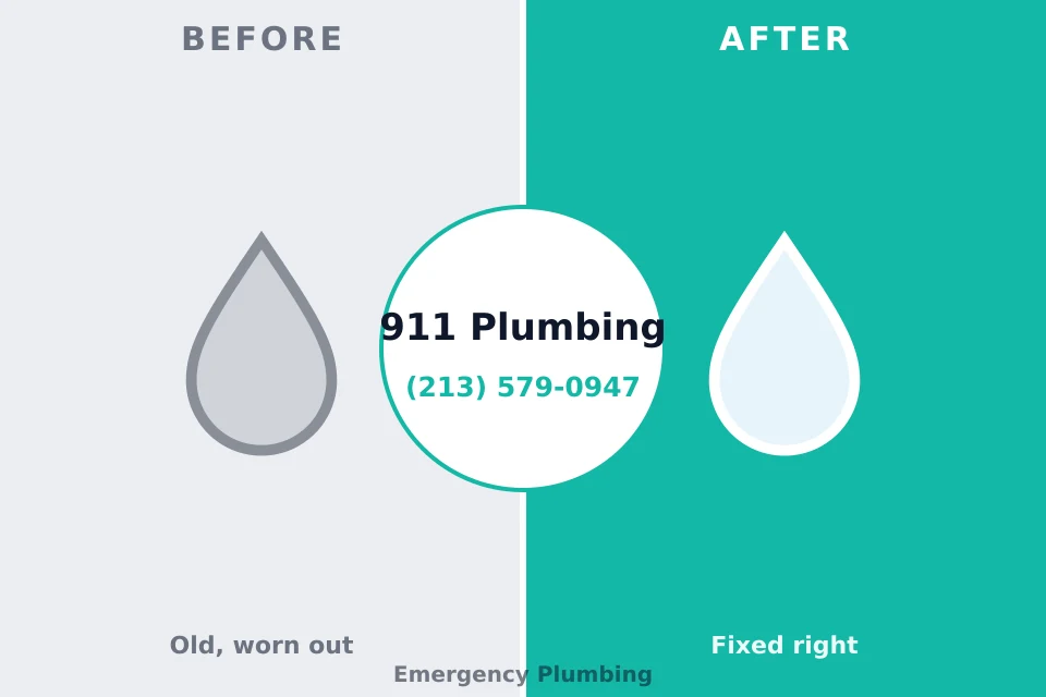 Before and after: plumbing company Georgetown, SC